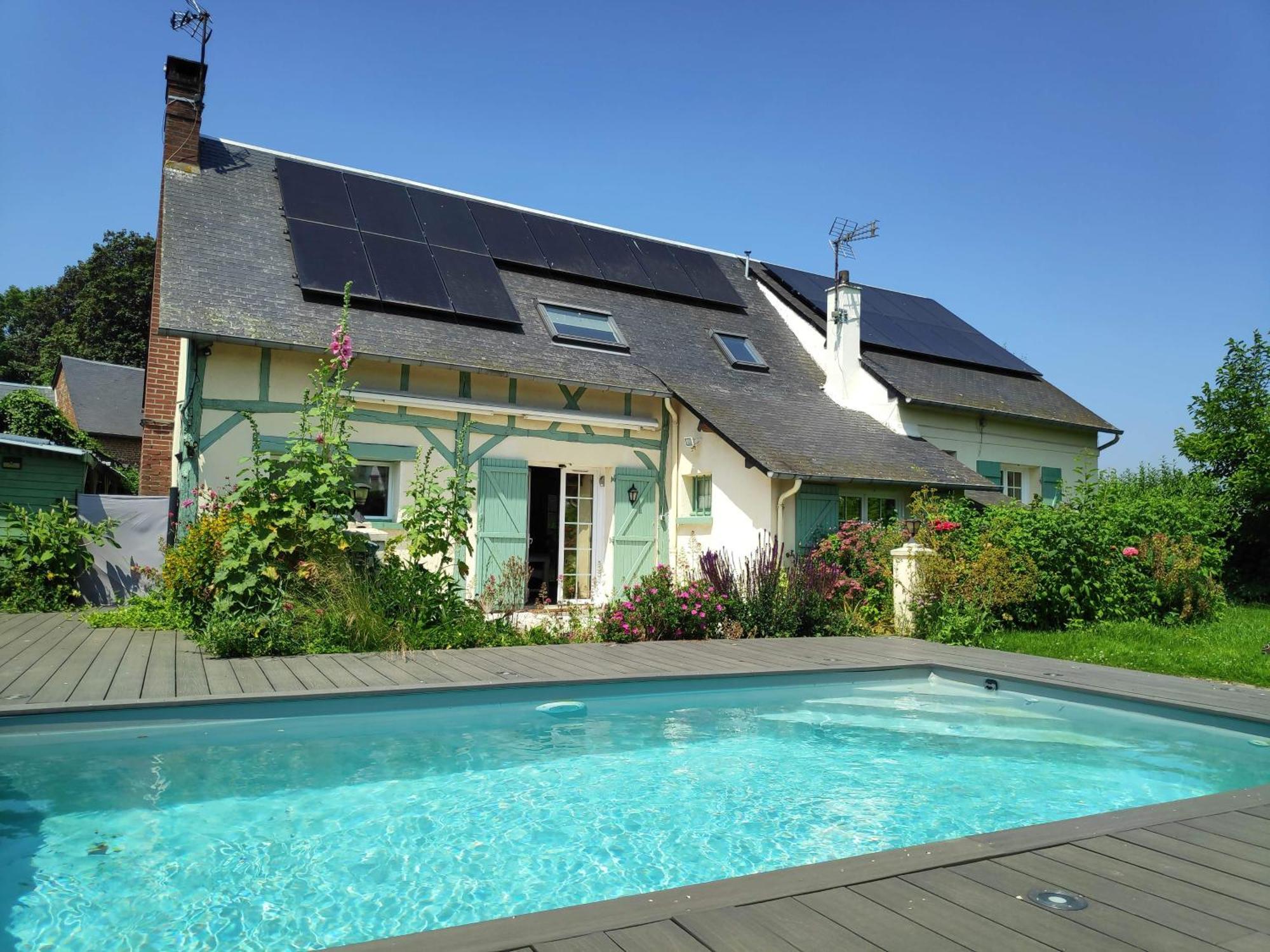 Cosy Campagne Villa Saussay-la-Campagne Exterior photo
